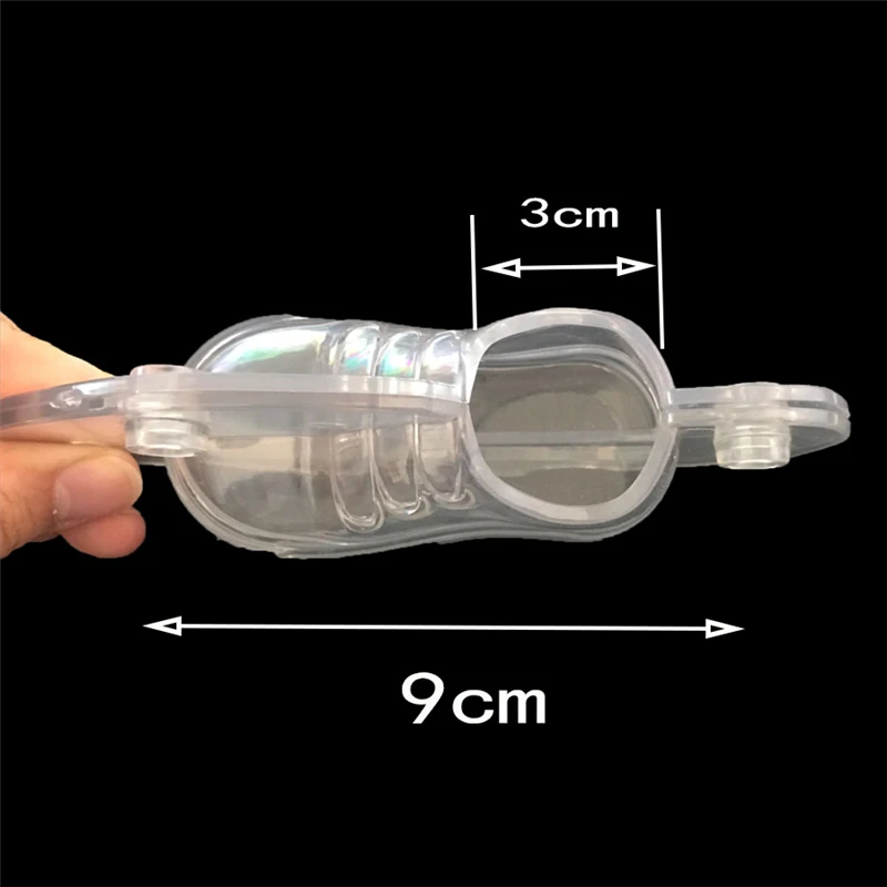1 шт. Пластиковая форма для торта в форме обуви прозрачные аксессуары шоколада