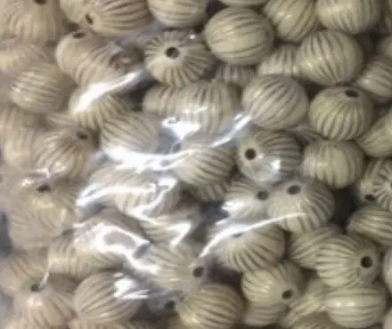 

Оптовая продажа, 10 мм, 100 шт., бежевого цвета с золотой линией, акриловые Круглые бусины-разделители для украшений «сделай сам»