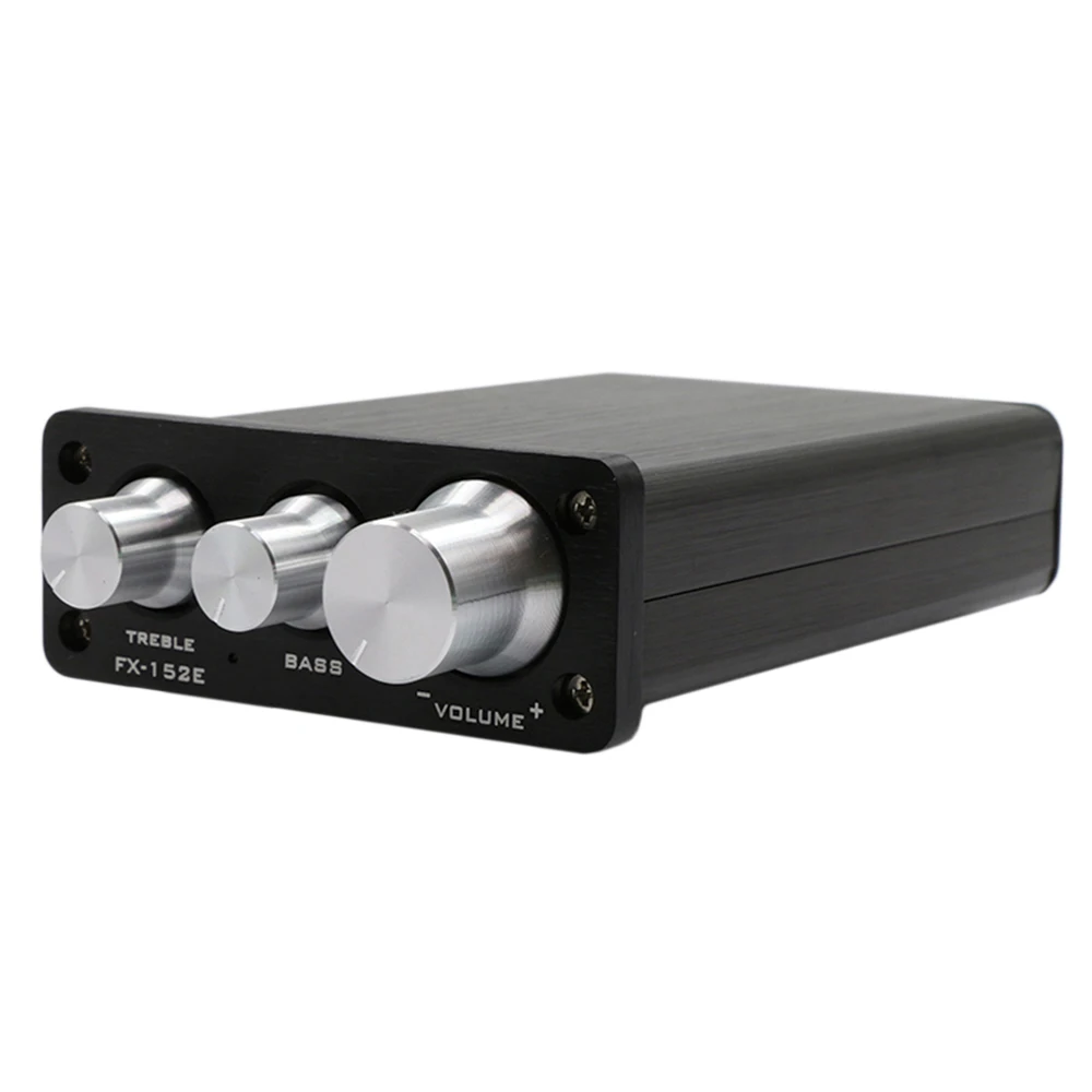 FX-аудио FX152E 30 Вт+ 30 Вт стерео Hi-Fi цифровой усилитель TPA3118+ TA7630P с XR1075BBE Регулировка тона 3,5 мм усилитель DC12V 4A