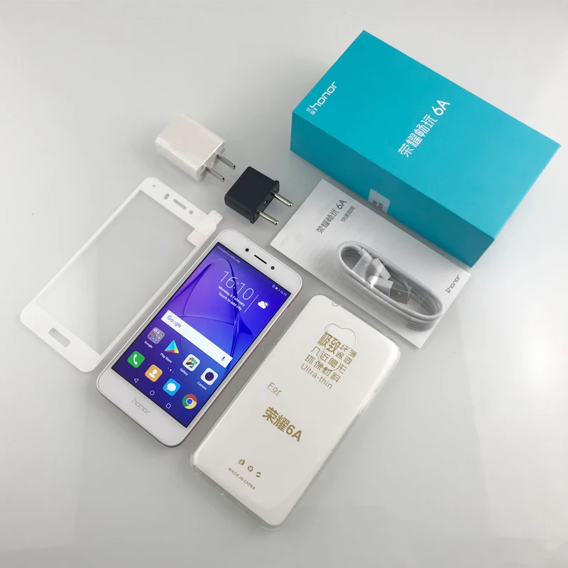 Глобальной прошивки Huawei Honor 6A play 2 г 16 оригинальный мобильный телефон Octa core android 7.0