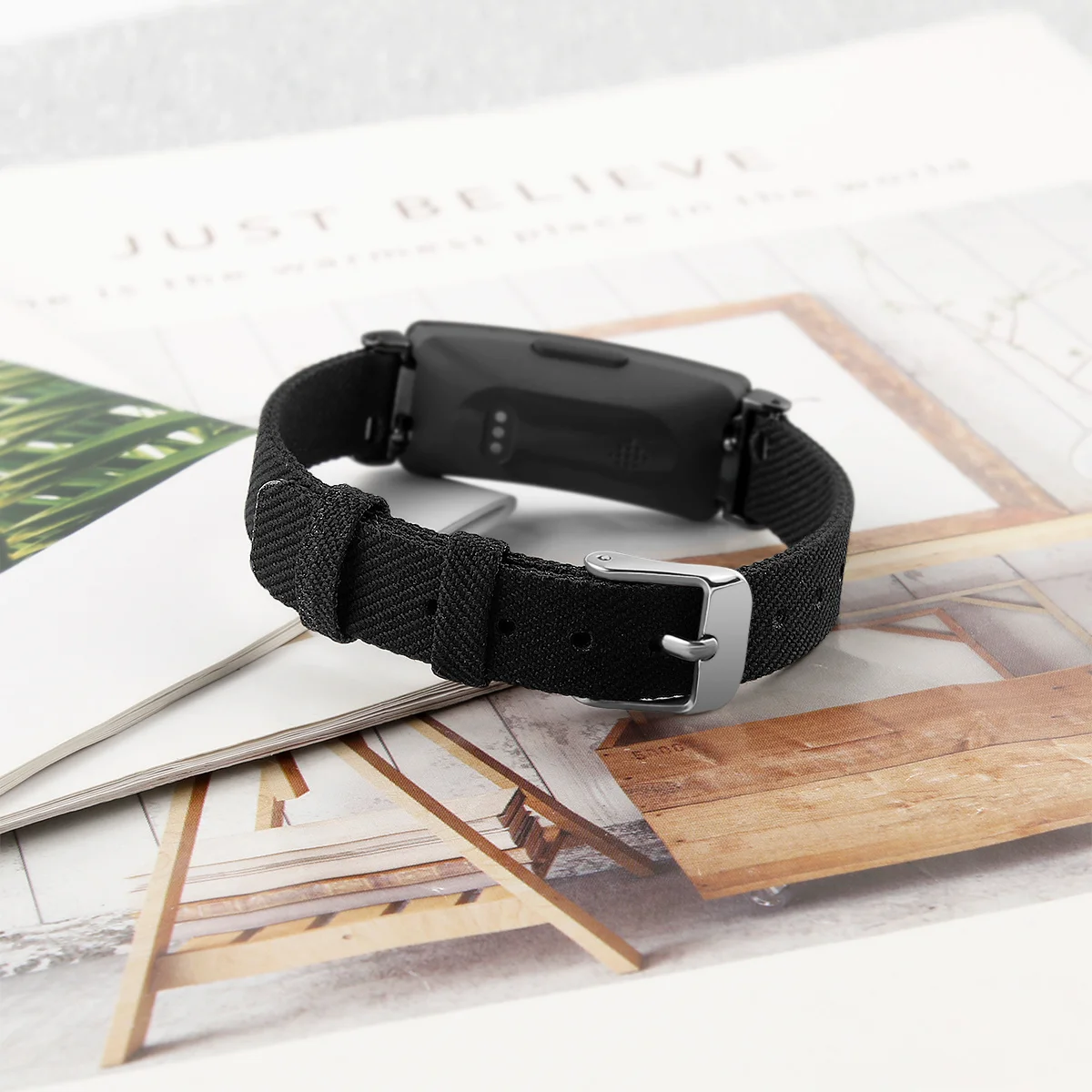 Ремешок для Fitbit Inspire брезентовый дышащий сменный Браслет для Fitbit Inspire Hr Correa Fitbit Watch 64004