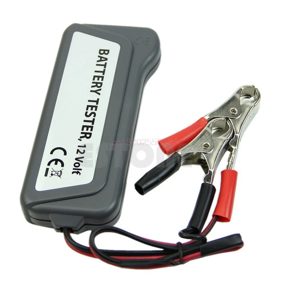 Тестер аккумуляторного генератора светодиодный цифровой тестер аккумулятора