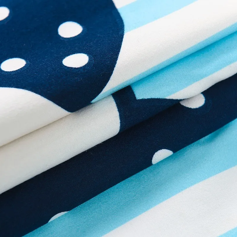 3D скандинавский Простой Большой вариант Милый принт с пандой цветы 3/4 шт