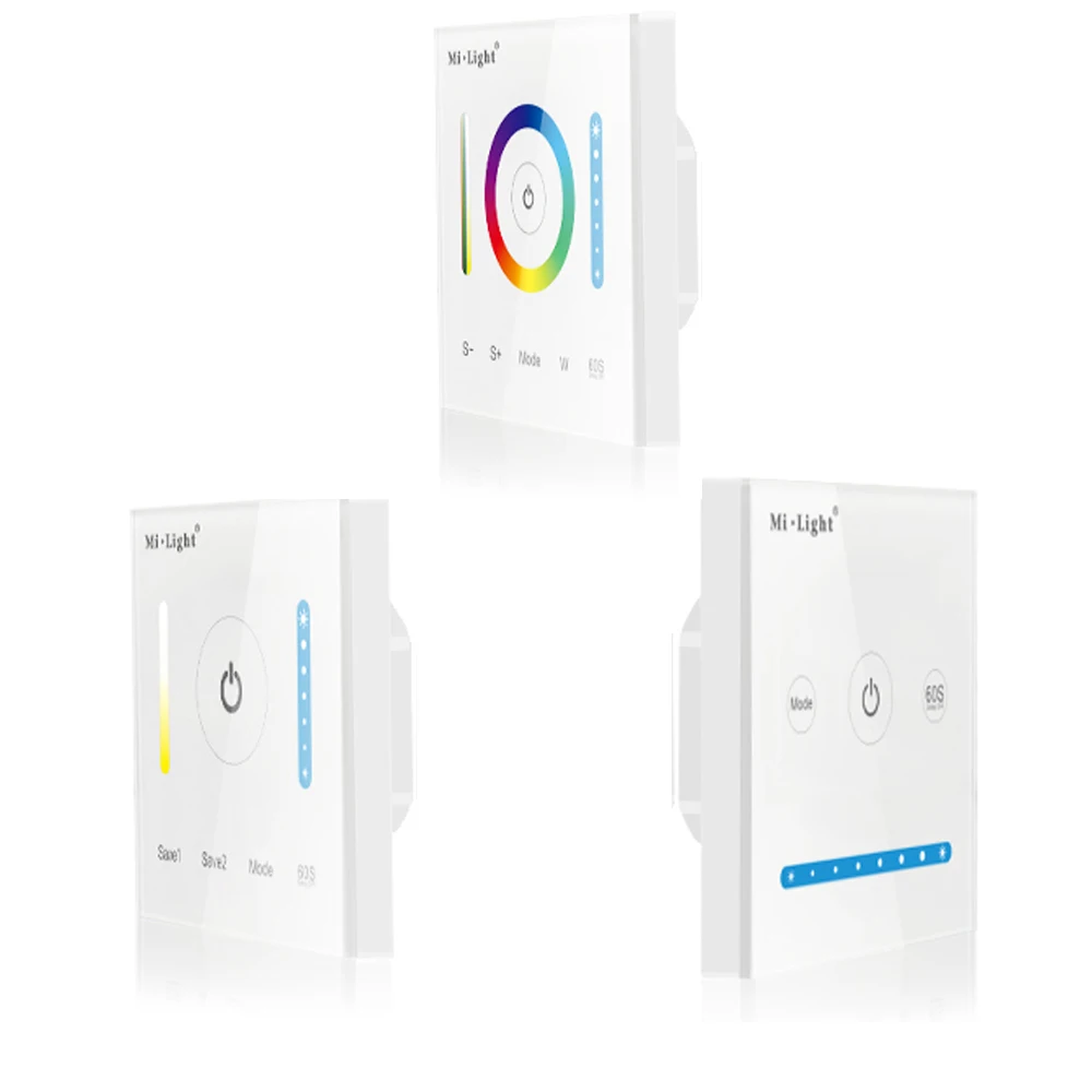 Mi light Настенный сенсорный панель Полноцветный CW/WW RGB CCT пульт дистанционного