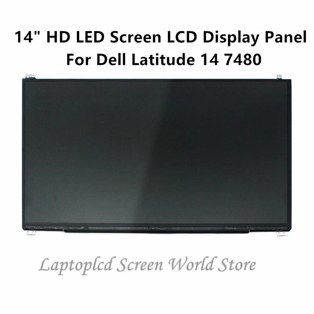 FTD lcd 1" HD светодиодный ЖК-экран дисплей Панель для Dell Latitude 14 7480 1366x768(без сенсорной функции