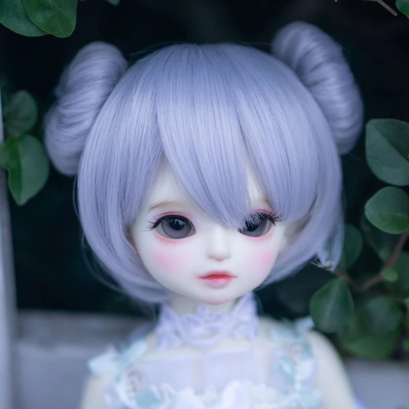 Сделанный на заказ bjd кукольный парик для шарнирной куклы парик для 1/6 bjd куклы длинные прямые двойные цвета парик для sd bjd парик для кукол