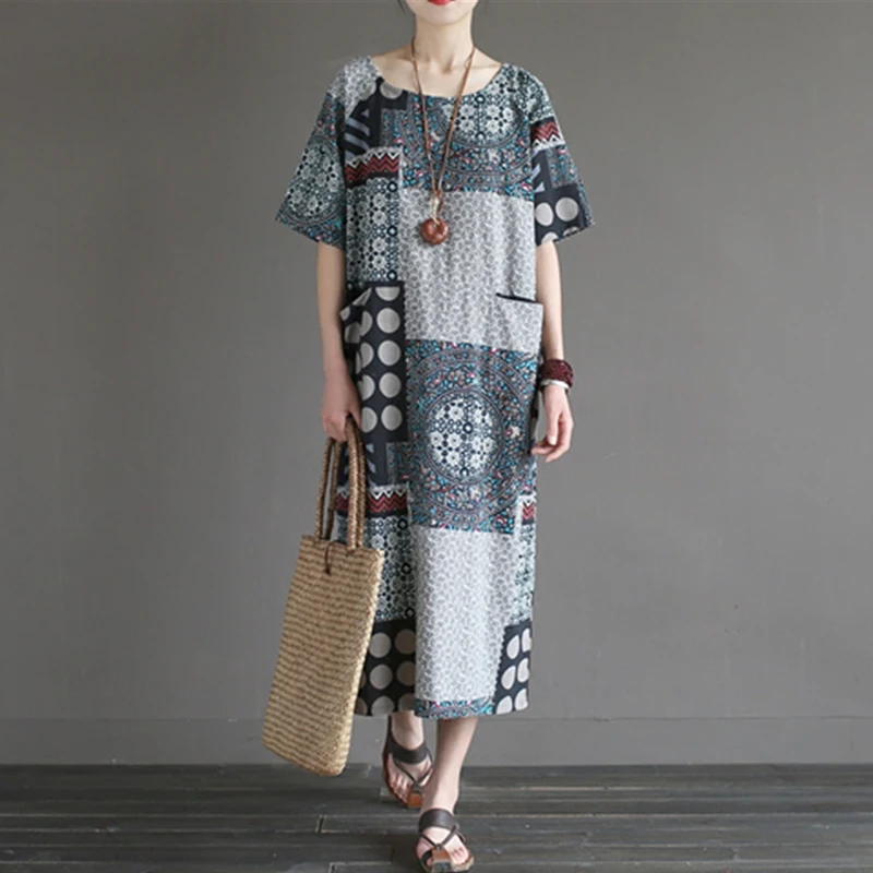 Летняя Новинка 2017 г. оригинальный национальный тренд жидкость лоскутное печати