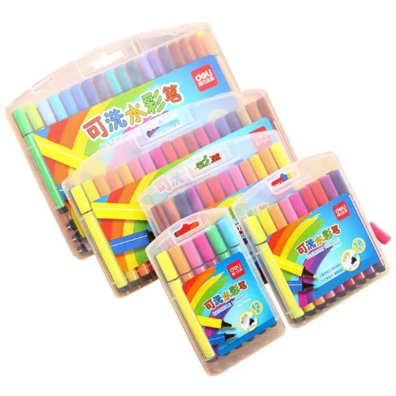 Цветные ручки маркеры хайлайтер большой стержень с невидимой чернильной ручкой