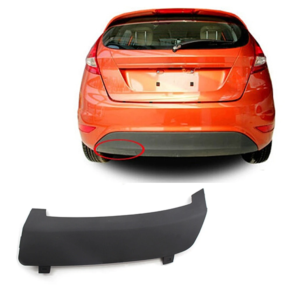 1 шт. задний бампер буксировочный крюк крышка Крышка для Ford Fiesta MK7 2008-2016