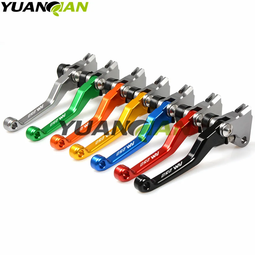 Для Suzuki RM 250 04 05 06 07 08 ЧПУ Рычаги сцепления тормоза мотоцикла|brake clutch levers|cnc brake