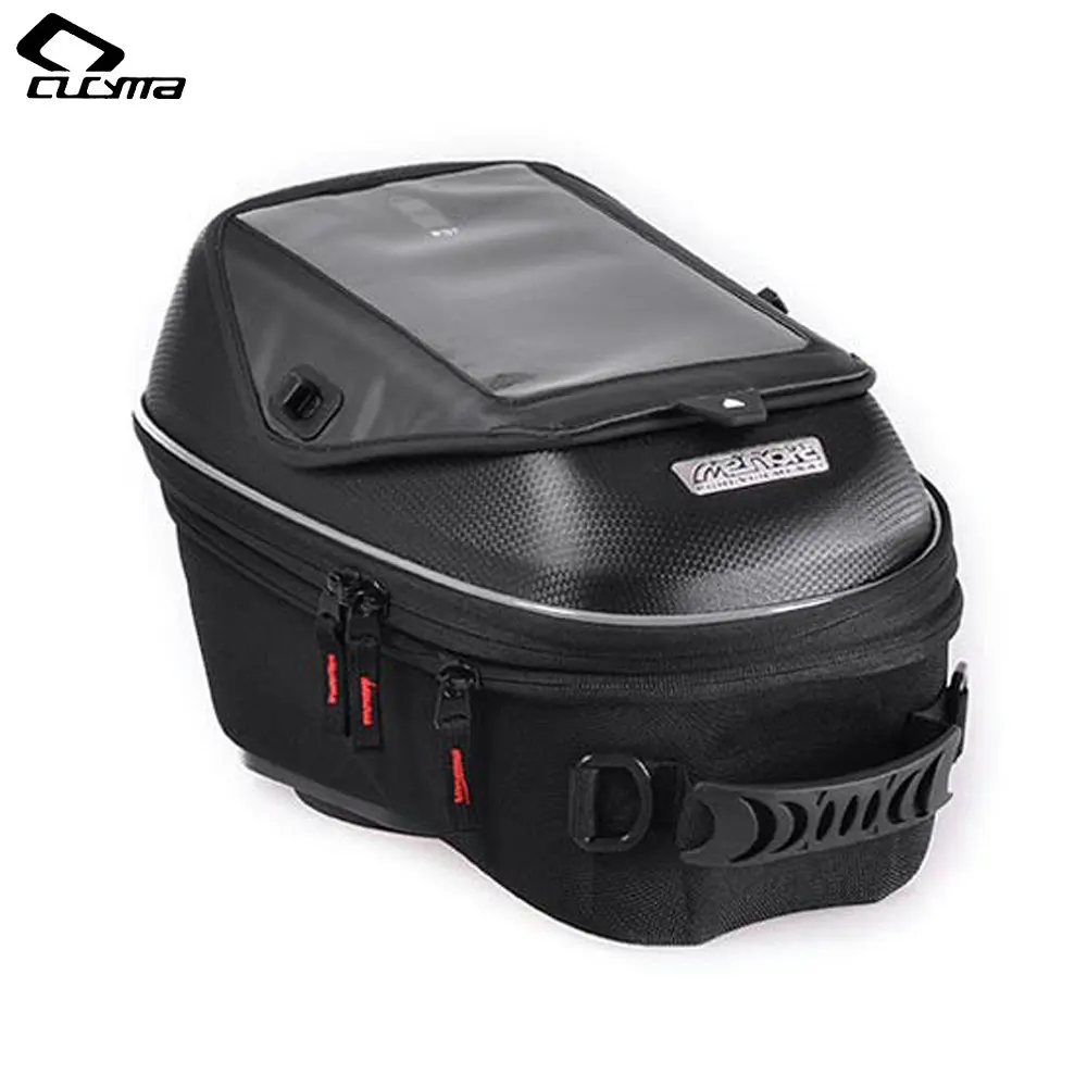 No adapter ring MENAT 23L мотоциклетная масляная навесная сумка для мотоциклов Водонепроницаемая жесткая оболочка Сумка для мотокросса для IPhone iPad gps навигация - Название цвета: No adapter ring