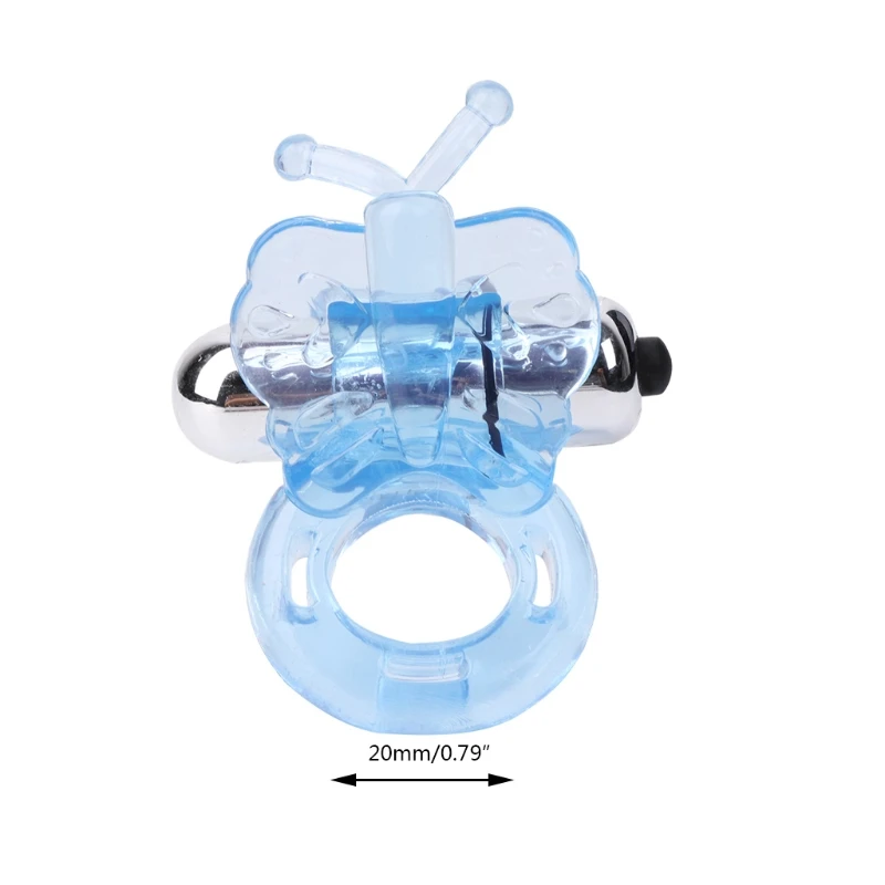 Вибрирующее кольцо ButterflyCock мужское водонепроницаемое для пениса с стимулятором