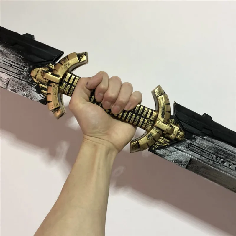 1:1 Thanos Double-edged Knife Sword 110cm Cosplay Decoration Weapon Model Figure Gift Movie Role Playing Safety PU