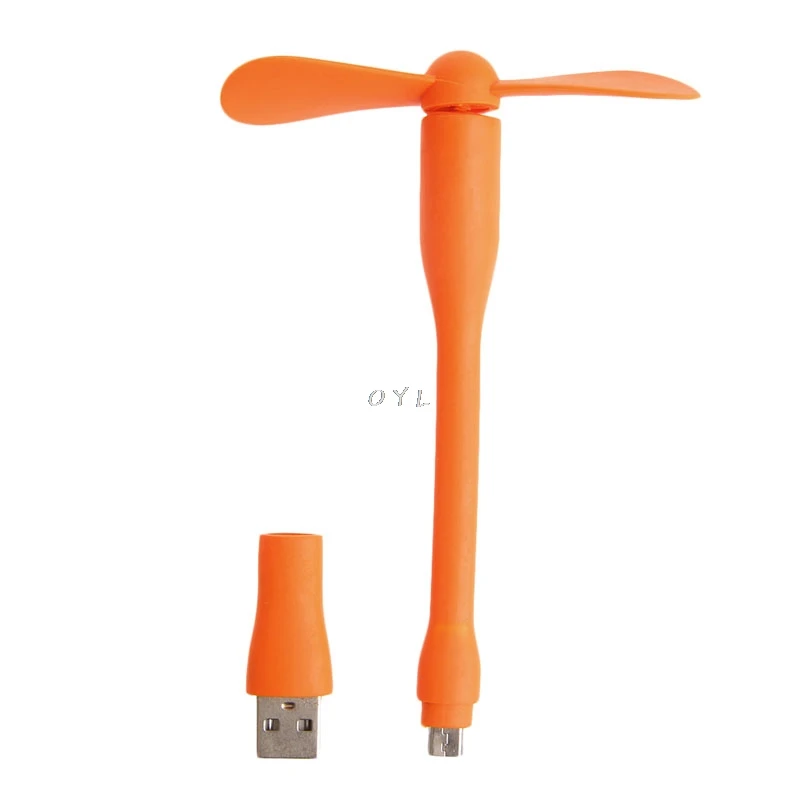 

Portable Flexible USB Mini Cooling Fan Cooler For Android Phone Laptop Desktop
