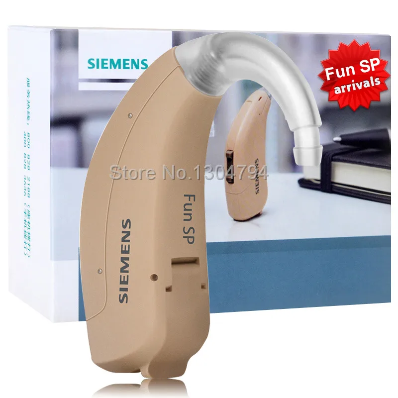 2018New! SIEMENS цифровой компьютерный программируемый слуховой аппарат 6 каналов мощный усилитель звука FUN-SP обновлен to12SP - Цвет: Fun SP