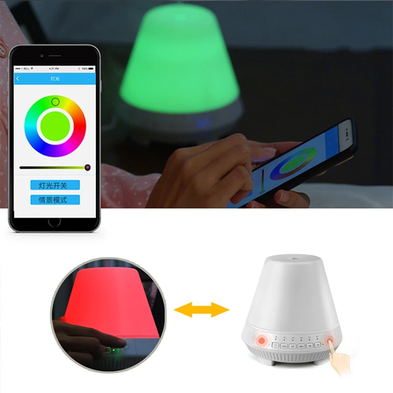 Мобильное приложение Многофункциональный Bluetooth Музыкальный настольный мини