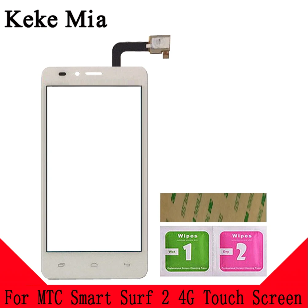 Keke Миа 4," Сенсорное стекло для мобильного телефона, сенсорный экран для MTC Smart Sprint 4G, сенсорный экран, стекло, дигитайзер, панель, объектив, сенсор