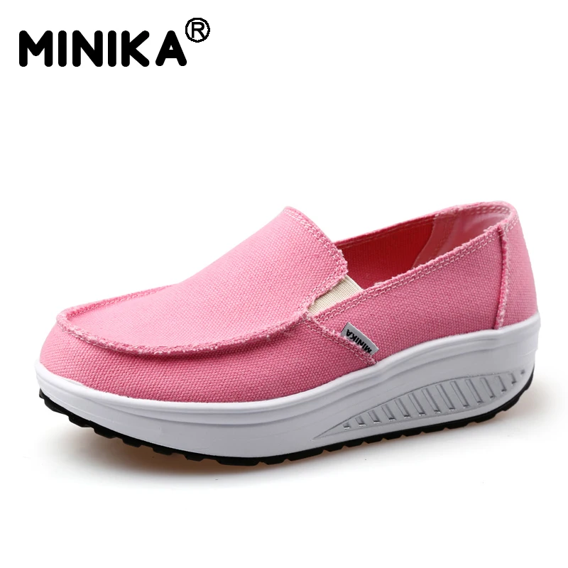 Minika/модная повседневная обувь с низким верхом женские кроссовки на платформе
