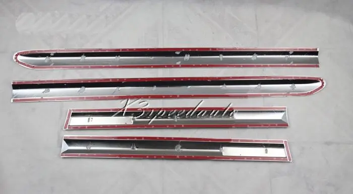 Хромированный АБС пластик 4 шт. боковая дверь корпус молдинг отделка крышка для Kia