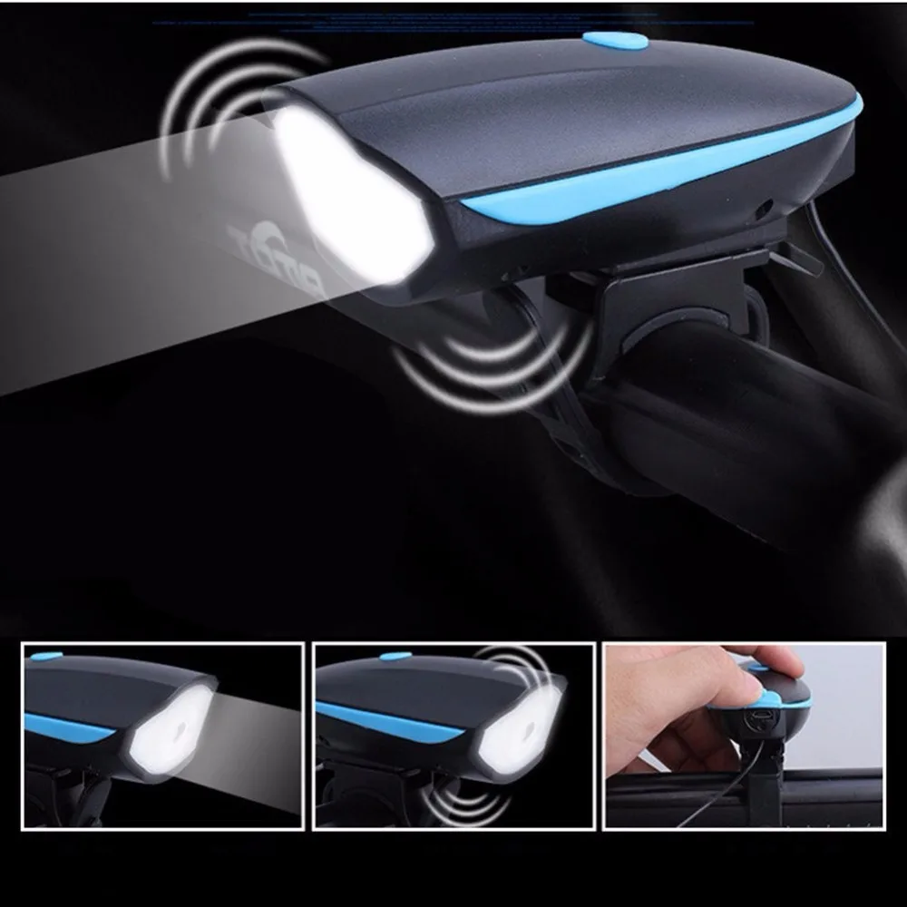 Водонепроницаемый 500LM Cree LED динамик велосипедная фара кольцо Велосипедное