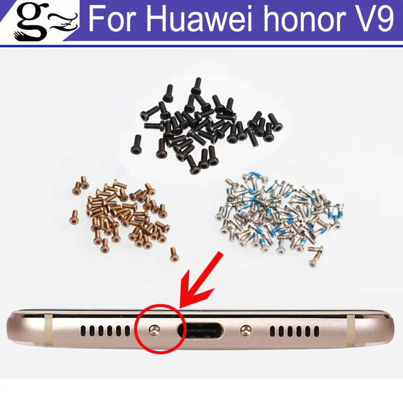 Винты для док станции Huawei honor v9 14 шт./Лот винты v 9 черный цвет|Комплекты