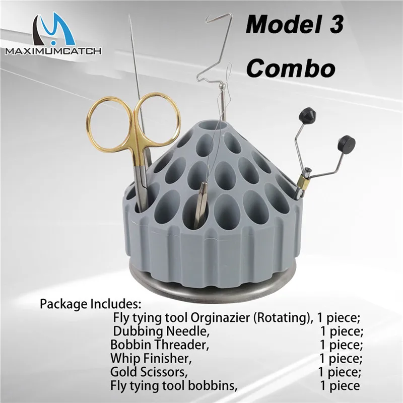 Model 3 Combo Maximumcatch для завязывания мушек Caddy EVA инструменты Органайзер с 5 эфирными инструментами для завязывания комбо аксессуары для ловли нахлыстом держатель - Цвет: Model 3 Combo