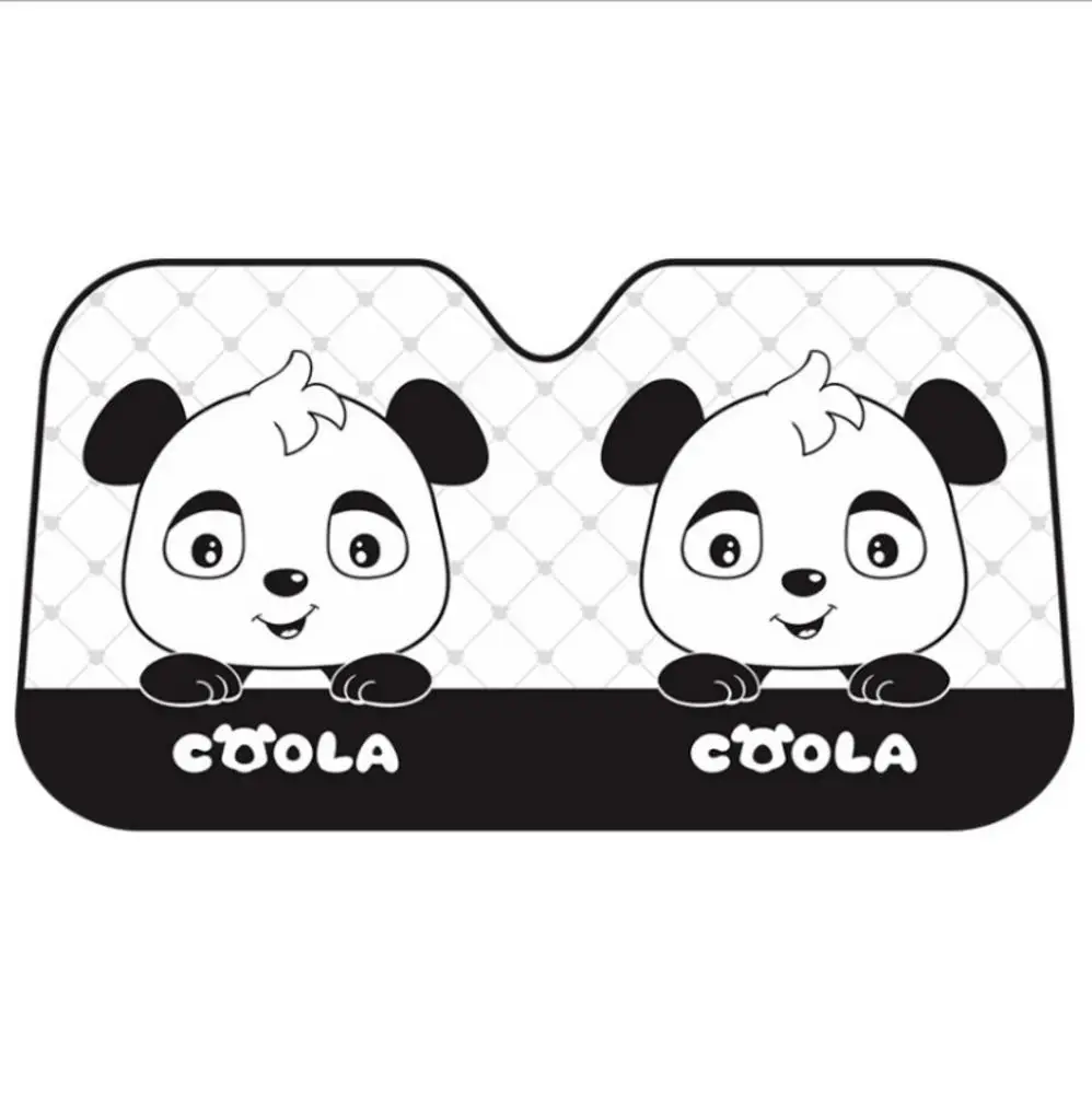 Универсальный солнцезащитный чехол с мультяшным рисунком для лобового стекла