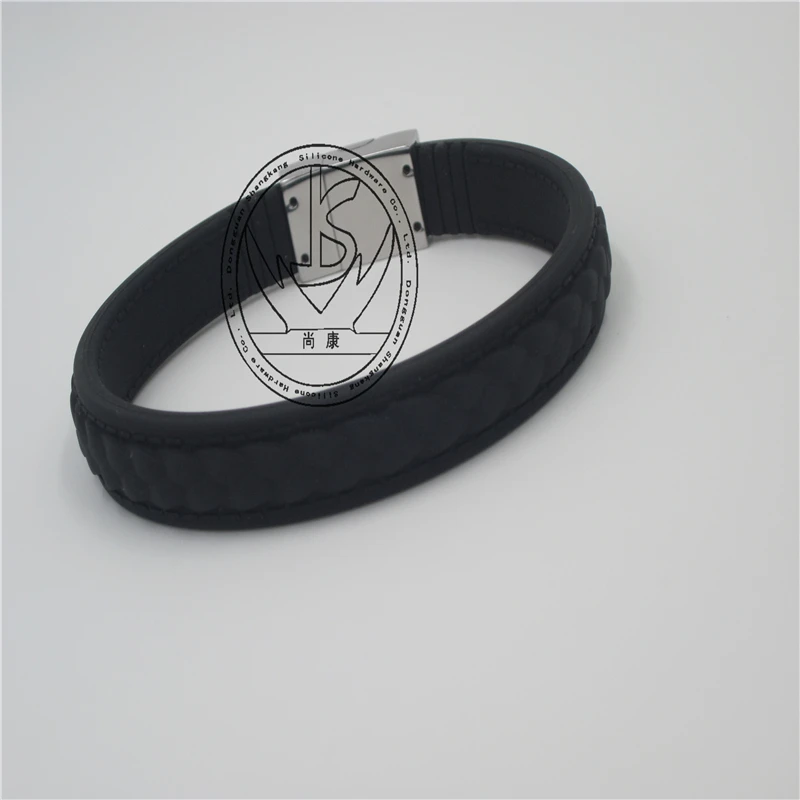 Мужской браслет из нержавеющей стали магнитный с пряжкой в стиле панк Бесплатная