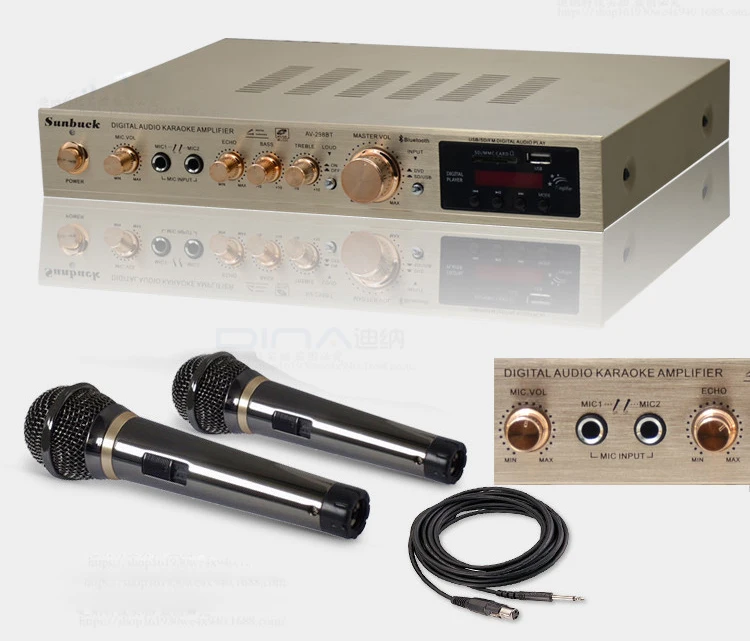 AV-298BT 5-канальный домашний кинотеатр усилитель высокой мощности этап Bluetooth