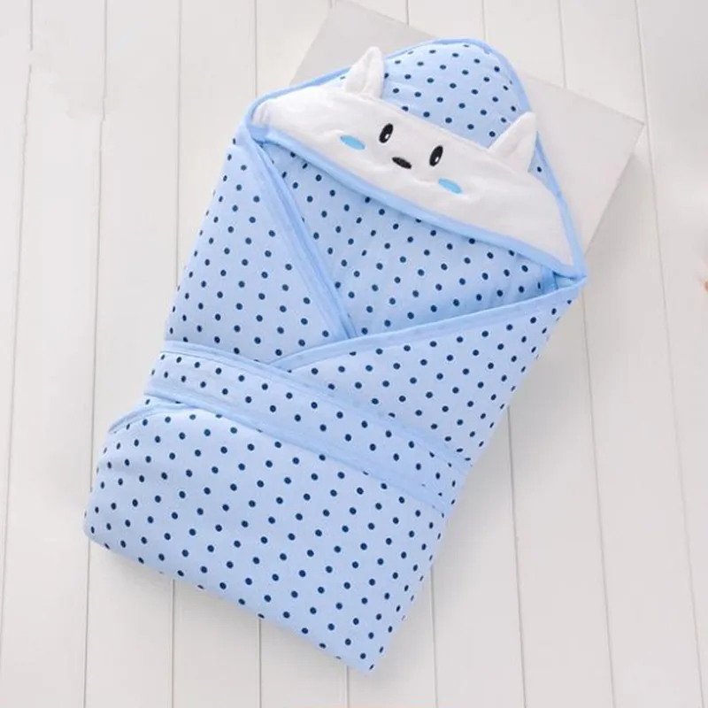 Хлопковое детское одеяло От 0 до 1 года конверт новорожденного накидка 90*90