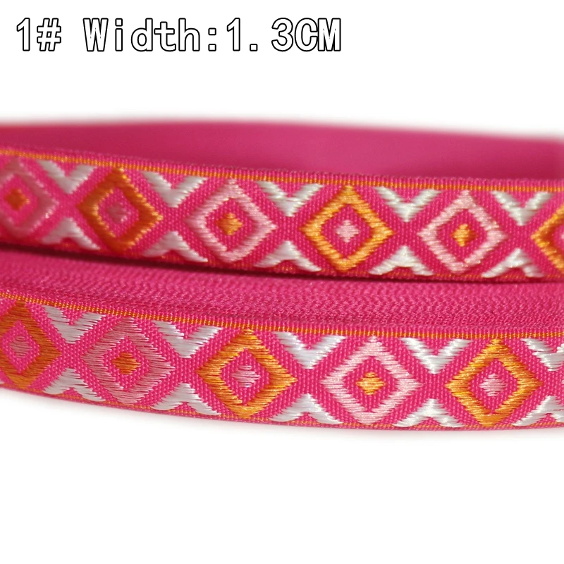 10yards/lot 1.3CM 13MM colourful national Jacquard embroidered Ribbon Dacron nylon computer ribbon home textile accessories | Дом и сад