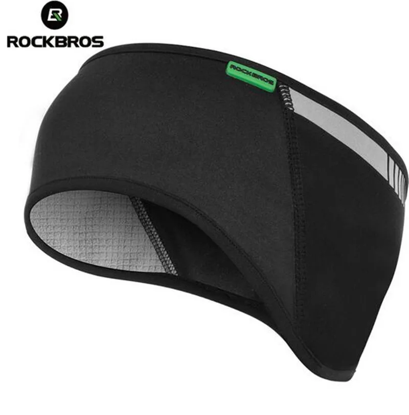 ROCKBROS теплая велосипедная повязка на голову для велоспорта уличная спортивная