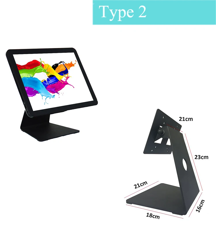 21.5'' LED screen monitor multi-touch capacitive HD touch screen monitor panel CCTV kiosk screen