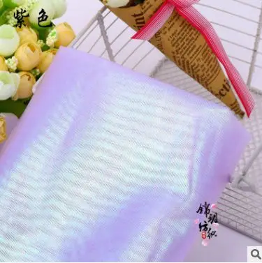 2 Свадебное и Рождественское украшение, органза, ткань для платья, кукольные ткани, сделай сам, домашняя ткань 45*150 см/шт M76-1 - Цвет: 2