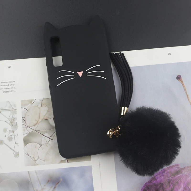 Силиконовый чехол с милыми 3d рисунками для Samsung Galaxy A71 A51 A31 A50 A70 A30s A20 A10 A8 2018 чехлы