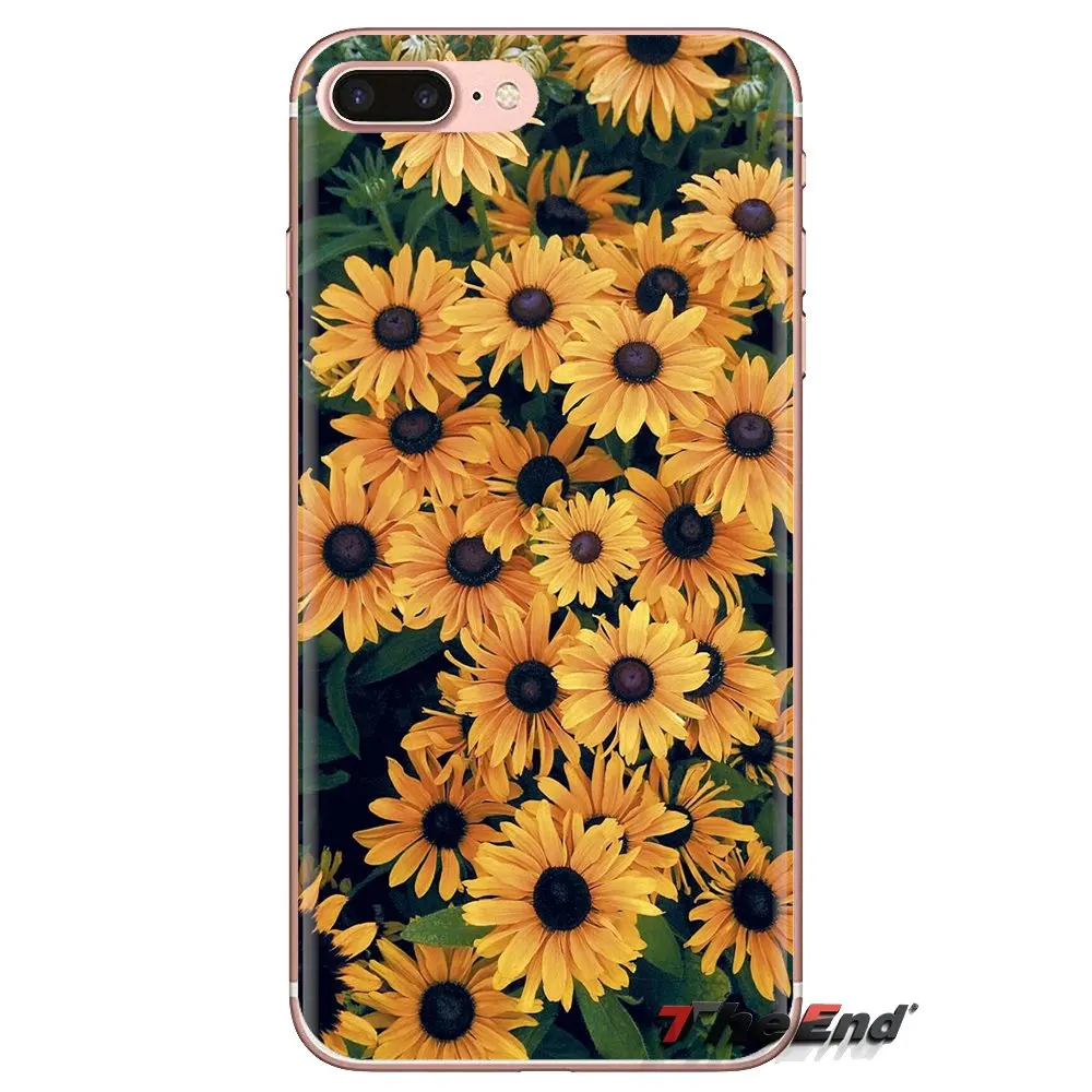 Container Gardens sunflower Transparent Clear TPU Case For Samsung Galaxy J1 J2 J3 J4 J5 J6 J7 J8 Plus 2018 Prime 2015 2016 2017 |