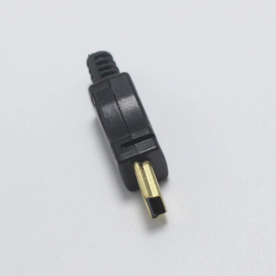 2 шт. DIY Mini Type B USB 5Pin сварочный Тип Штекерный разъем 4 в 1 позолоченный адаптер для