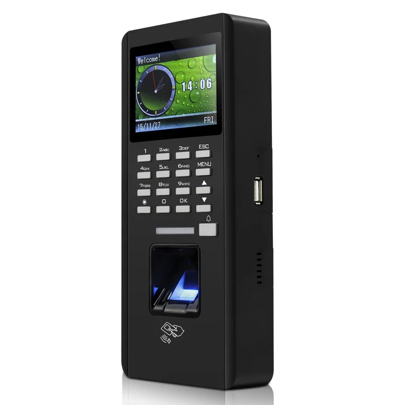 Контроллер доступа по отпечаткам пальцев загрузка TCP/RS485/USB с ID модулем