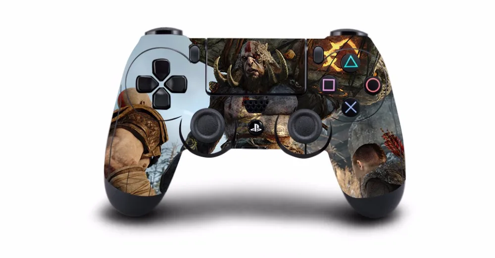 QBTM0771 1 шт. God of War 4 PS4 наклейка для кожи виниловая наклейка для sony PS4 playstation 4 Dualshock 4 контроллер наклейка s - Цвет: QBTM0771