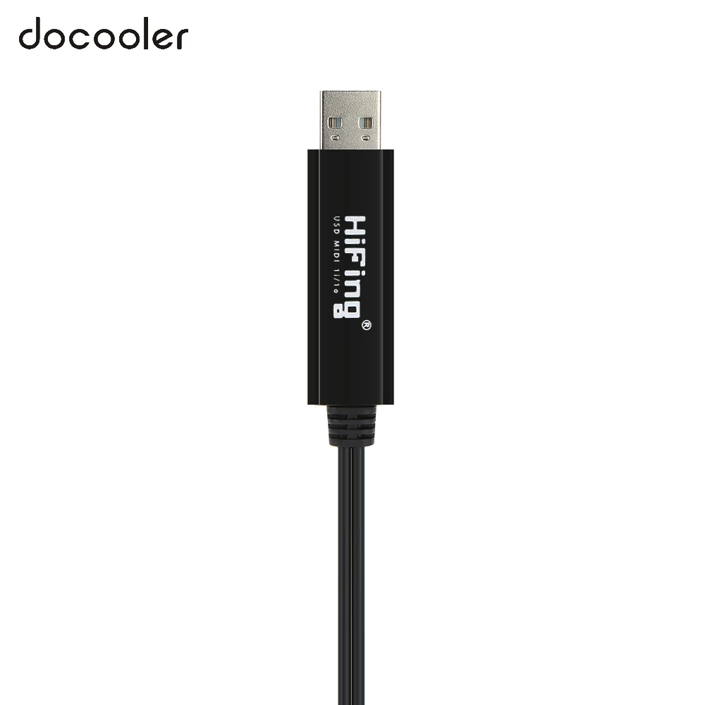 USB IN OUT MIDI кабель один в Интерфейс 5 Pin линия преобразователя к ПК Музыка адаптер