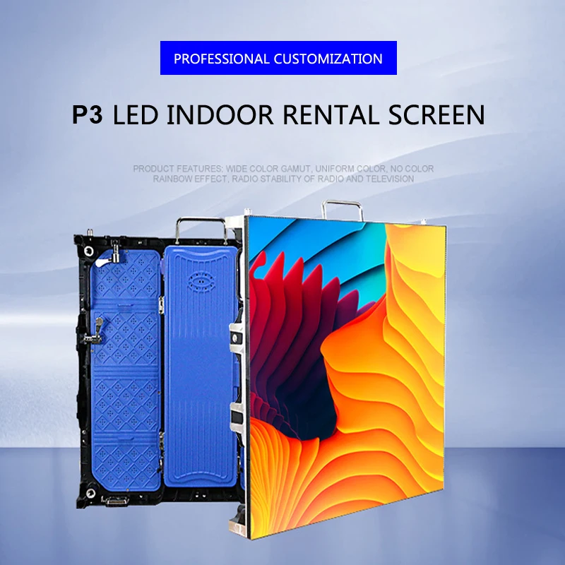 Free shipping 1m2 quare meter with case p3 indoor rental led screen display stage effect equipment for dj disco concert | Лампы и