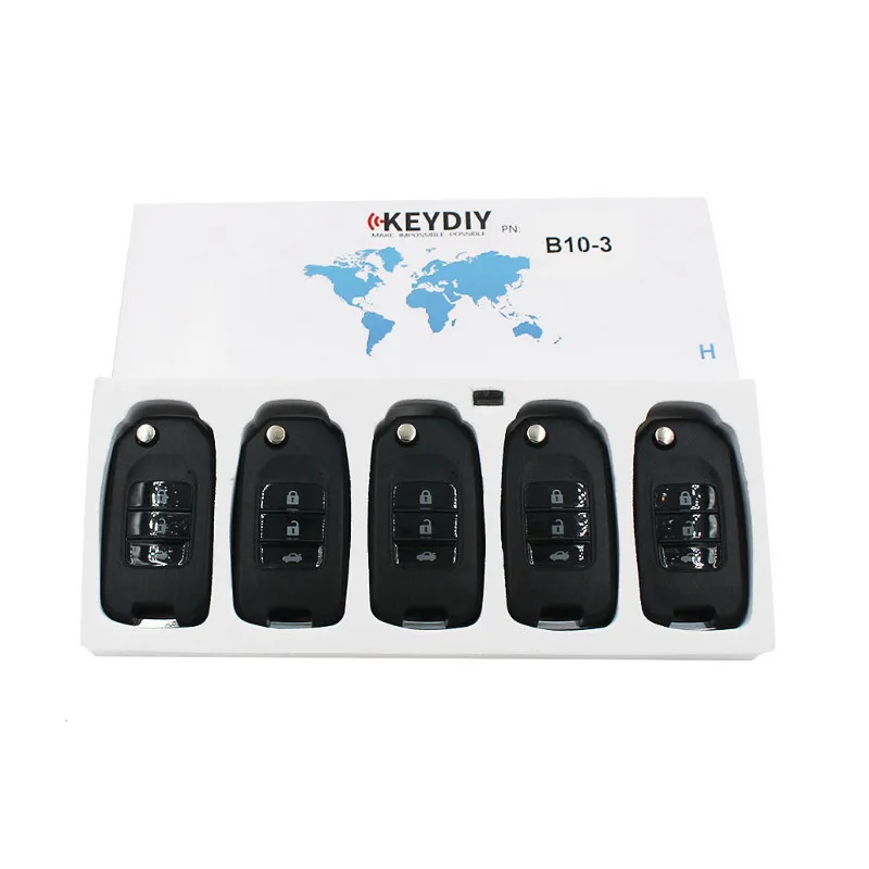 HKSZUKEY 3pcs Universal Remote car key B-Series for KD900 KD900+ URG200 programmer KEYDIY B10-3 button | Автомобили и мотоциклы