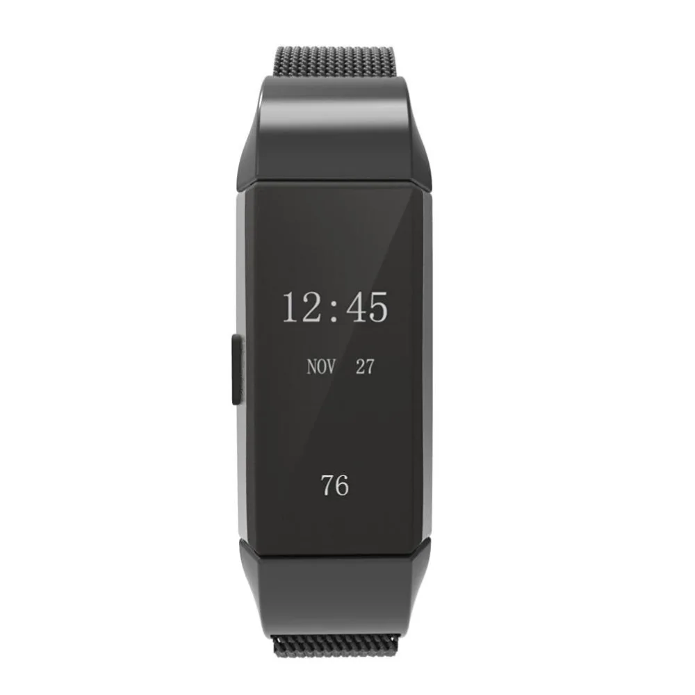 Магнитный металлический ремешок Milanese Loop для Fitbit charge 2 аксессуары браслета