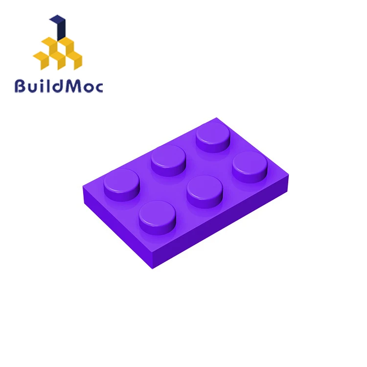 BuildMOC совместимые сборные частицы 3021 2x3 для строительных блоков части DIY История