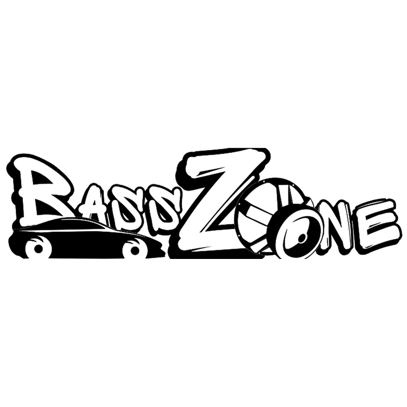 

8.4*30cm For Studio Bass Zone Funny Car Sticker And Decal Vinyl Auto Car Stickers