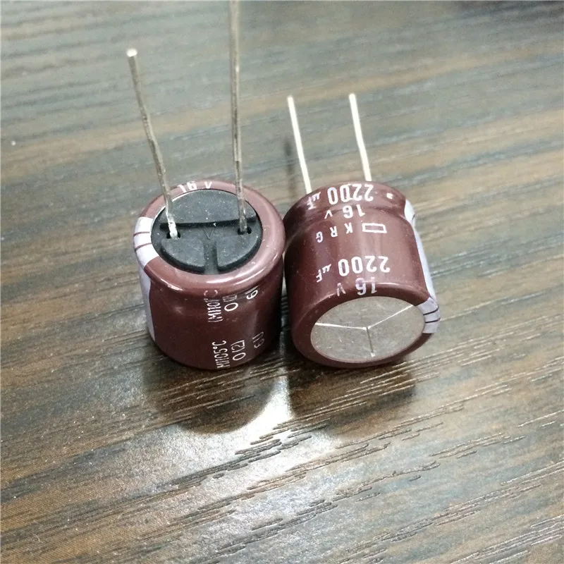 10 шт. 2200 мкФ 16В NIPPON NCC KRG серии 16х15 мм низкопрофильный алюминиевый