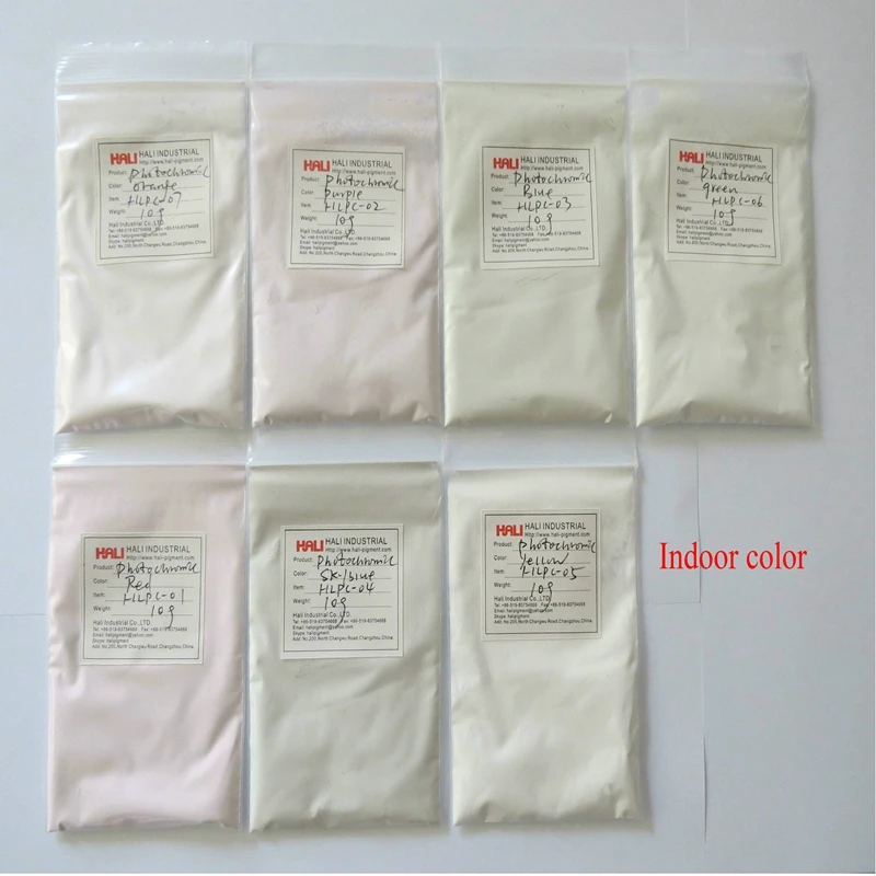 Фотохромный пигмент чувствительный к солнечному свету фотохромный порошок