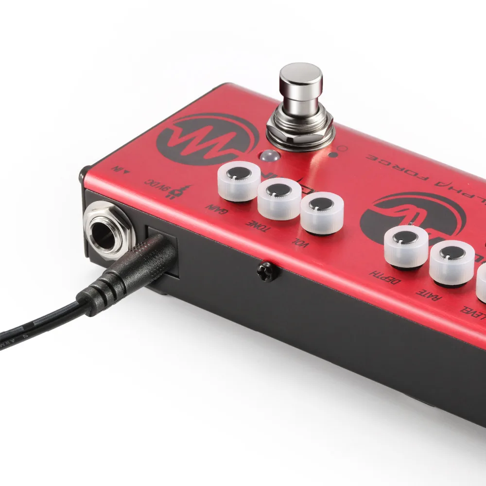 Педаль эффектов для гитары Donner Alpha Force 3 типа задержки хора педаль с высоким