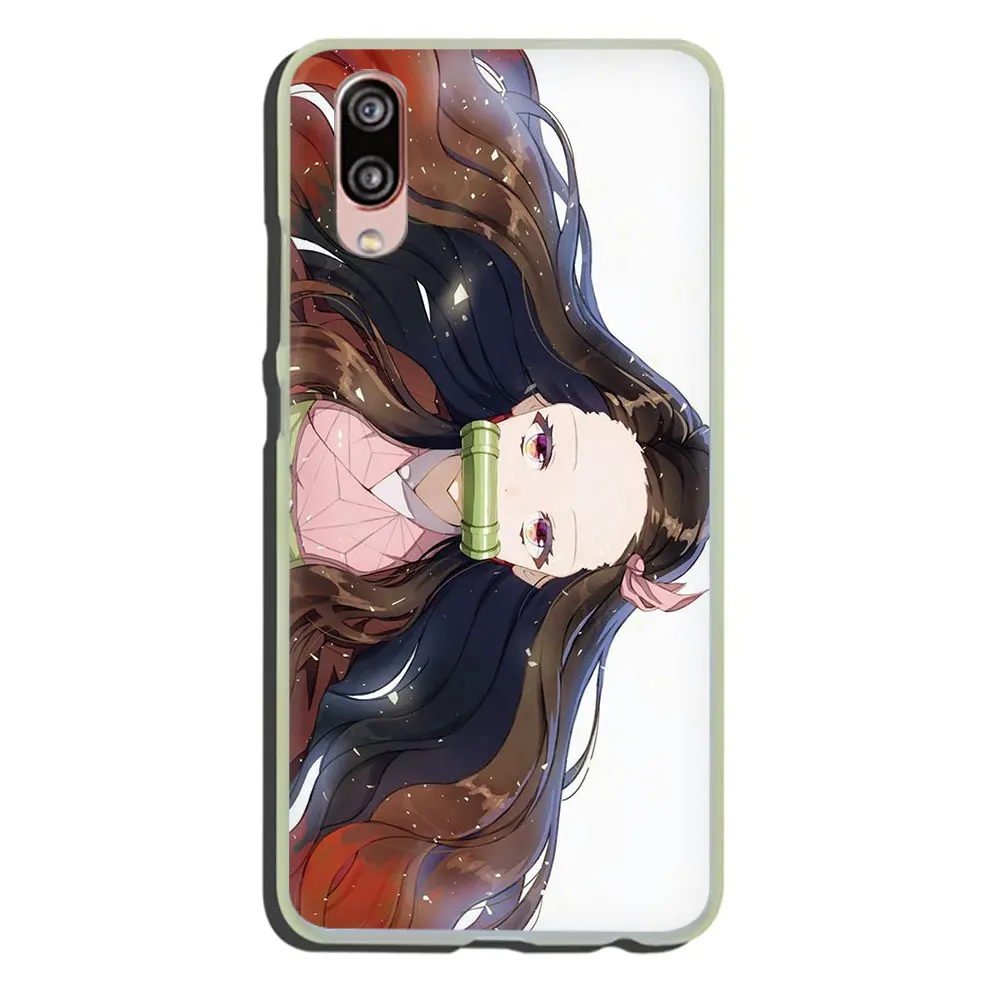 H6 Аниме Demon Slayer Kimetsu no Yaiba жесткий чехол для телефона huawei P30 P20 P8 P9 P10 Plus Lite Mini Pro smart - Цвет: H6