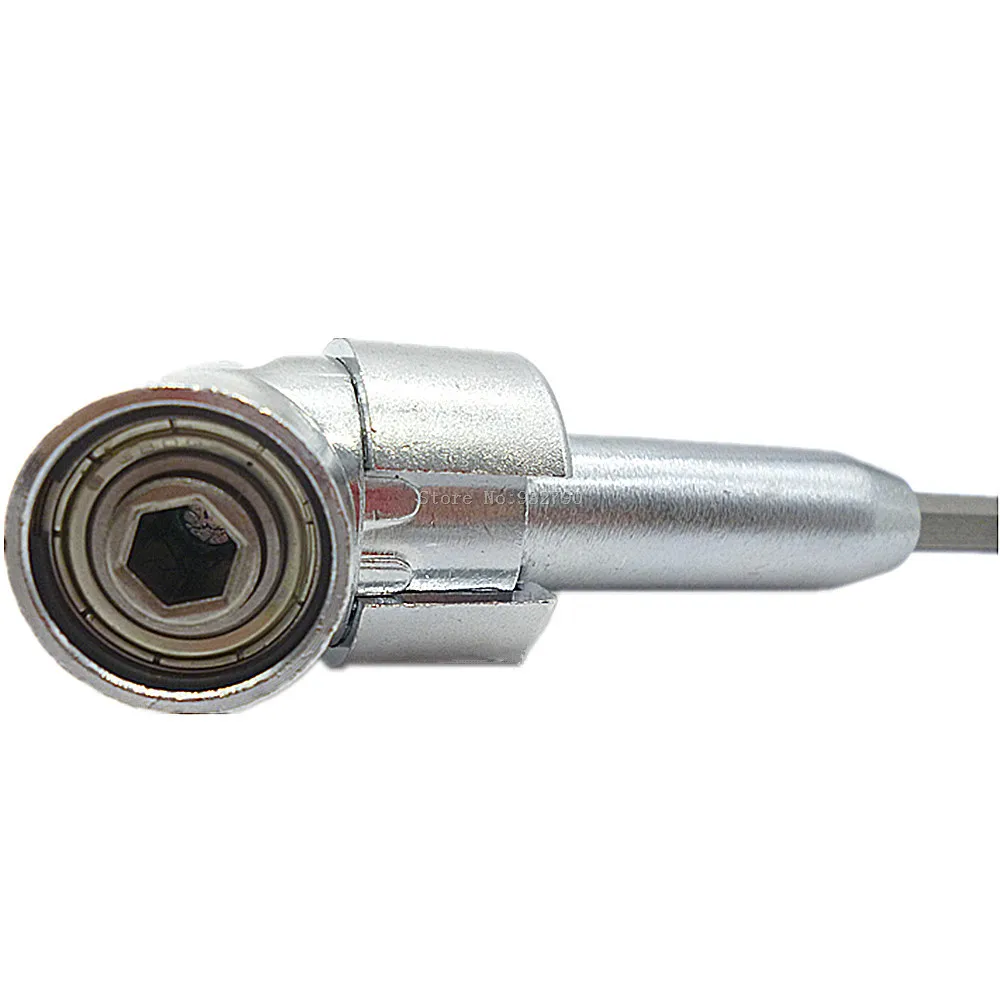 1/4&quot Keyless Drill Bit Chuck Clamp 0-8mm Hex Shank Adapter Converter Quick Change + 105 Degree Magnetic Angle Driver Screwdriver |